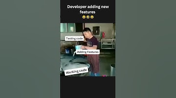 Developer Adding New Features Be Like 😂 | Coding Meme Short #memes #funny