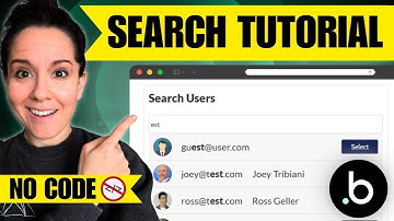 How to Build a Smart Autocomplete Search in Bubble