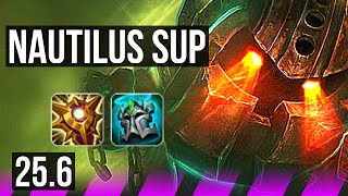 NAUTILUS & Kai'Sa vs YUUMI & Lucian (SUP) | 0/3/19 | KR Master | 25.6