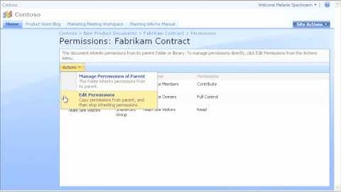 Hosted SharePoint WSS 3.0 Tour