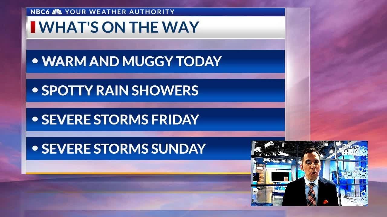 SEVERE STORMS and HEAVY RAIN late this week and into the weekend - YouTube