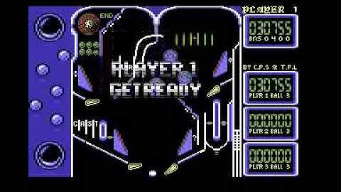 Advanced Pinball Simulator - Commodore 64