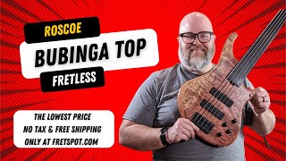 Roscoe Skb 3005 Standard Waterfall Bubinga Fretless