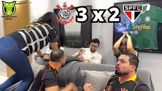 REACT REAÇÕES CORINTHIANS x SÃO PAULO  | Casal Rivalidade