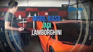 Di Tangan Ronny Nopirman Mobil Biasa Berubah Jadi Lamborghini