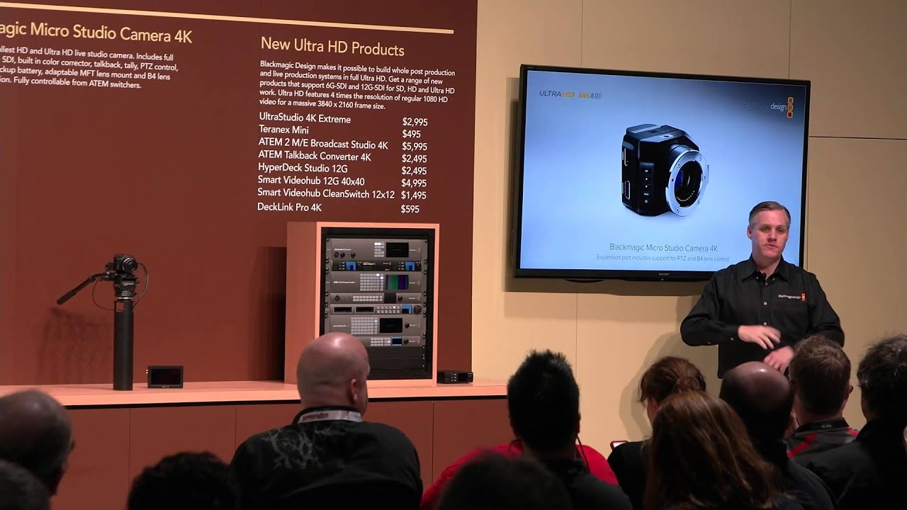 [NAB2015]Blackmagic Designプレスカンファレンス
