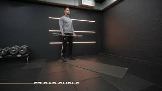 EZ Bar Curls | Optimum Whealth