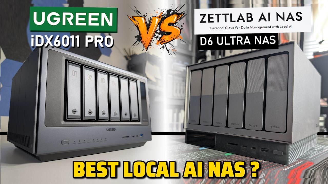 UGREEN NAS vs Zettlab NAS - Local AI NAS Comparison