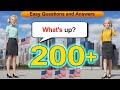200 easy questions and answers in english  english speaking practice for beginners