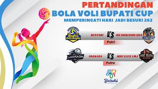 TURNAMENT BOLA VOLI | BESTARI VS HS SRIKANDI SDA (PUTRI) & ANGKASA VS MRC ELITE LMJ 9 (PUTRA)