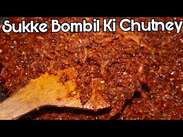 यह चटनी बनाओगे तो बार बार बनाओगे || Sukke Bombil Ki Chutney | Zaika Secret Recipes Ka - Cook With Nilofar Sarwar