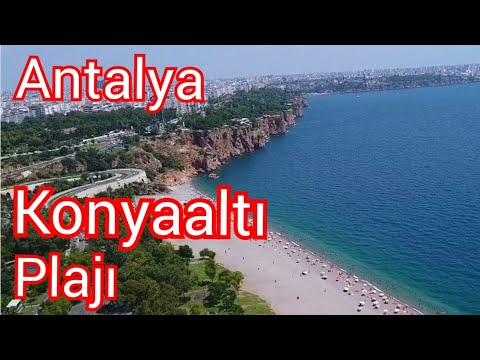 Antalya Konyaaltı Plajı - kısaca bir gezinti ve mükemmel Drone görüntüleri