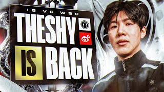THESHY IS BACK FOR LPL SUMMER VERSUS WEIBO - IG VS WBG screenshot 1