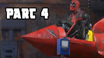 Deadpool Walkthrough Gameplay Part 4 - CABLE