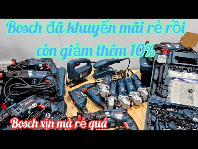 ♥ Bosch khuyến mãi các mẫu máy điện quá rẻ luôn,mẫu mới phát hành quá đẹp |Máy Xây Dựng Hồng Nhiên