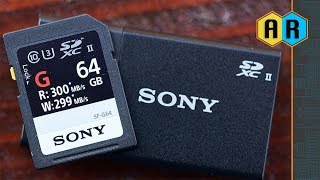 Fastest Memory Card In 2018 - SONY SDXC UHS II