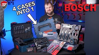 Can we fit FOUR Bosch toolkits inside one toolbox?? screenshot 4