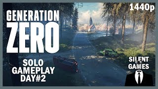 Generation Zero - Silent Solo Gameplay DAY#2 (No commentary) 1440p