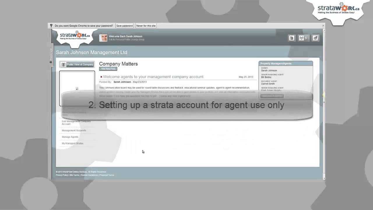 Getting Started Agent Tutorial #5: Set-up a Strata account for your clients or agent use only