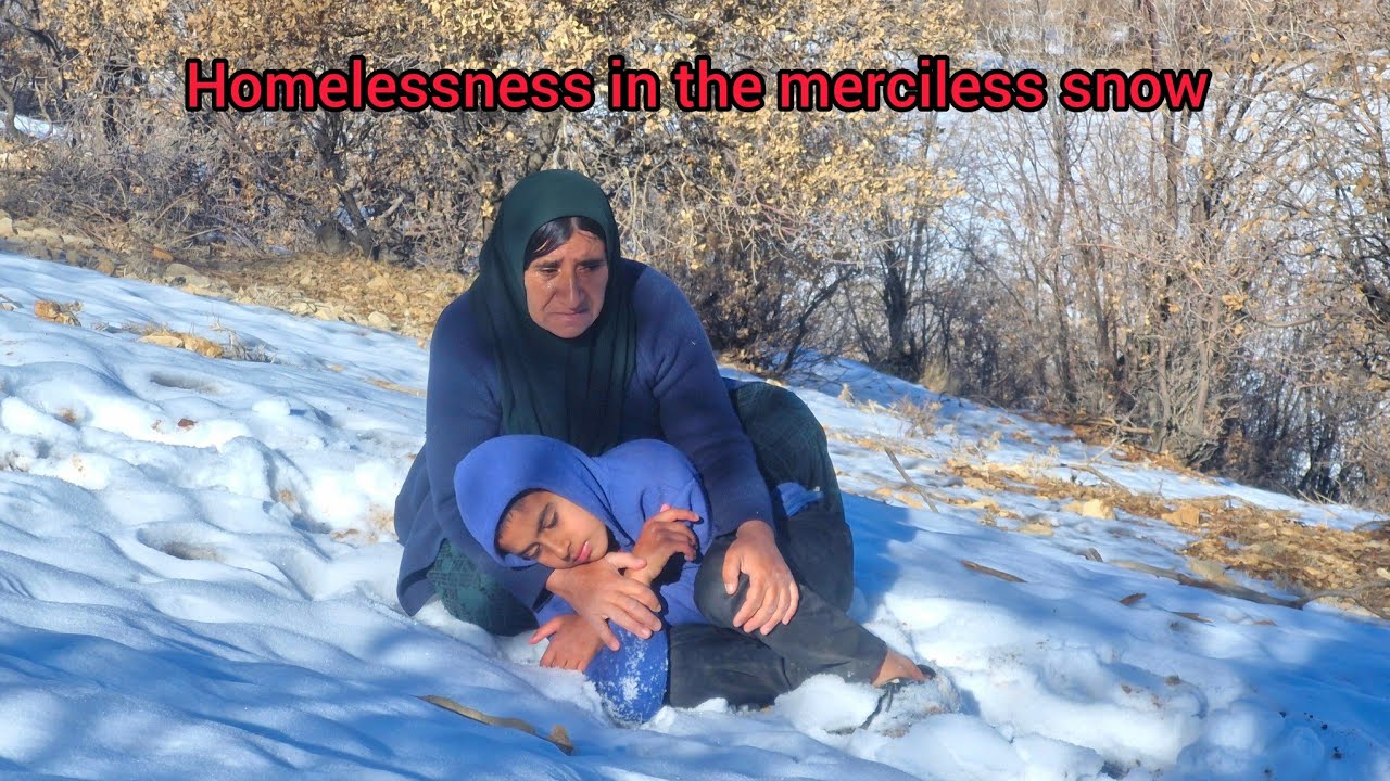 Ледяной холод — выживут ли бездомная мать и ребенок?