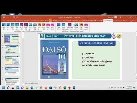 Video CHỈNH SỬA SLIDE MASTER ĐỂ DÙNG BỘ GIÁO ÁN CỦA DIỄN ĐÀN... - youtube