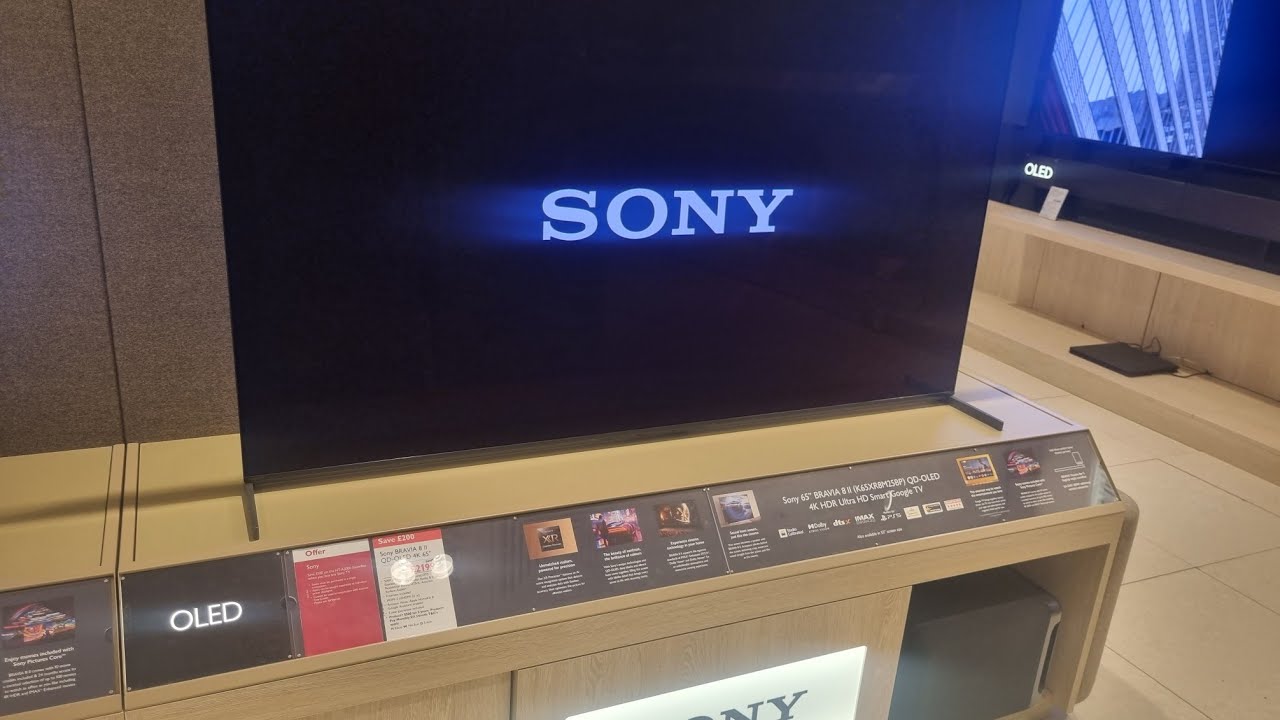 SONY 液晶テレビ YouTube Sony BRAVIA 8 II 65″ 4K UHD QD OLED K65XR8M25B Review! - YouTube