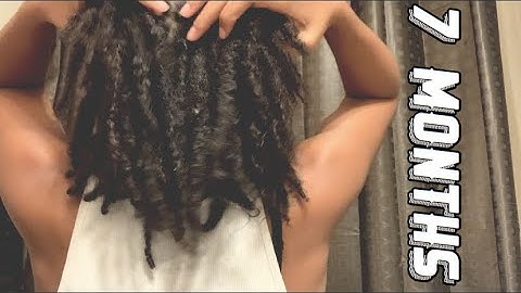 7 Month Loc Update  | Two Strand Twist Locs