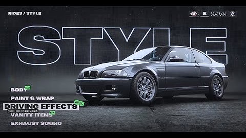 BMW M3 E46 2006 BEST ENGINE BUILD B Class nfs unbound META need for speed unbound UNITE