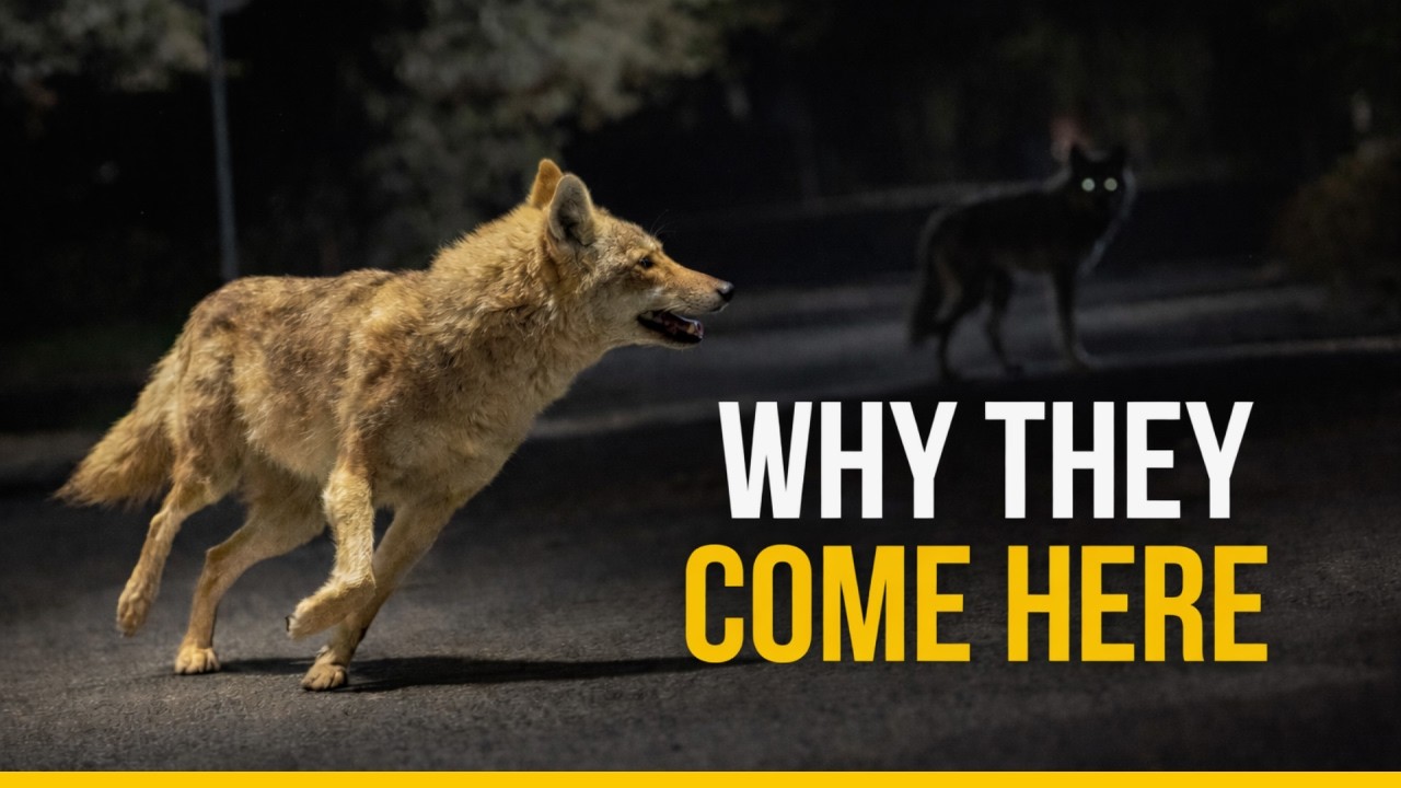 Why Coyotes Keep Moving Into American Cities
