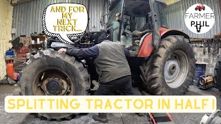 SPLITTING A TRACTOR IN HALF | MF 6480 by FARMER PHIL 51,889 views 1 month ago 20 minutes