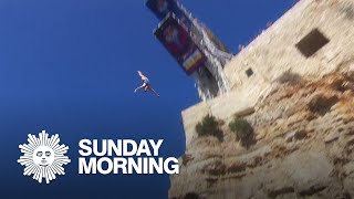 Reaching the heights of professional cliff diving