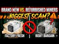 Brand New Miners Vs Refurbished Miners | Bitcoin Miners Repairing | best Bitcoin Miners for India