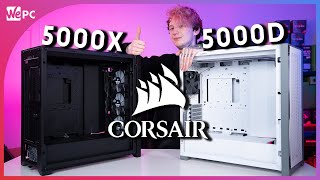 Corsair iCue 5000X RGB and 5000D Airflow UNBOXING!