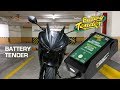 TUTORIAL: Battery Tender Install and Demo - Honda CBR500R