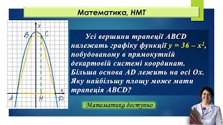 Знайти площу трапеції. Але ж як? Така непроста задача була на ЗНО з математики