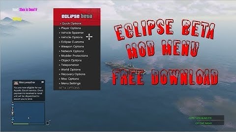 GTA 5 - Eclipse Beta Mod Menu + FREE Download [RGH/JTAG]