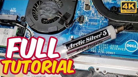 How To Remove and ReApply Thermal Paste on ANY Laptop CPU