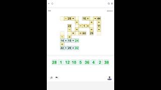 crossmath Lv.1(easy) #11 #crossmath #maths #sudoku