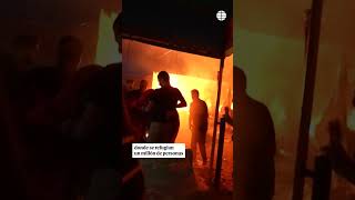 Brutal ataque de Israel contra un campo de refugiados palestinos en Gaza