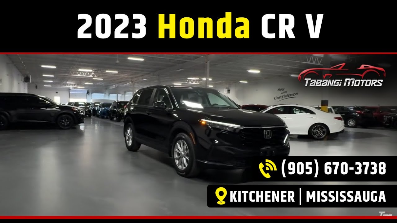 2023 Honda CR V Black | Used Honda For Sale in Mississauga, ON