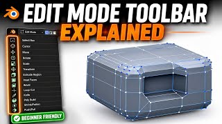 Blender For Beginners, 10 Edit Mode Tools Every Beginner Must Know