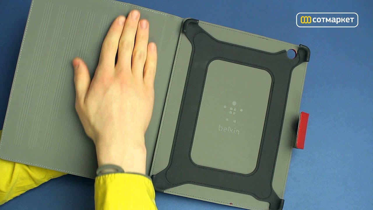 Видео обзор чехла Belkin Cinema Leather Folio для iPad 4 от Сотмаркета