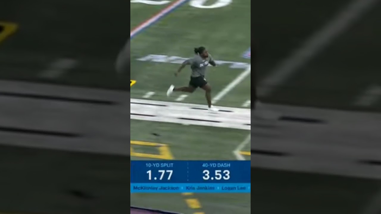 Marcus Harris 40 yard dash Like and subscribe for more NFL content