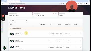 Grouped DLMM pools and moving liquidity from active to chill out DLMM pools. Net Worth