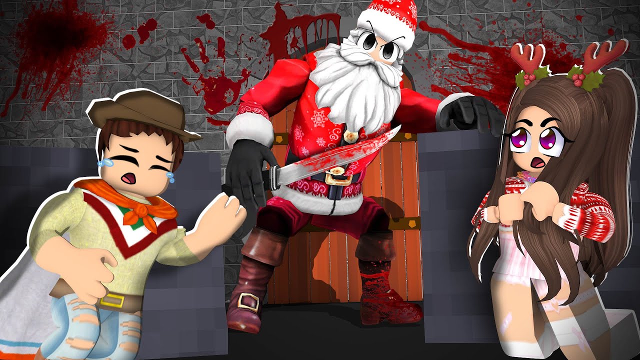 👉🏻 ¡NADIE PUEDE ESCAPAR DE SANTA MALVADO! 🎅🏻🤣 ROBLOX con SILVIO GAMER