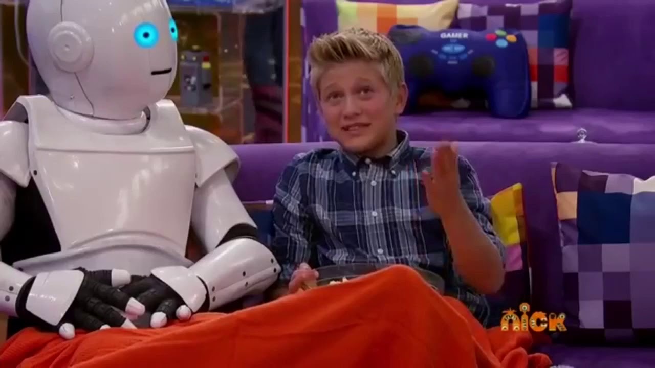 Game Shakers MeGo the Freakish Robot clip6 YouTube