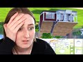 i tried to build a house upside down in the sims