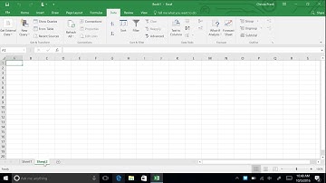 Microsoft Excel 2016 - Module 1: Creating a Microsoft Excel Worksheets and Workbook