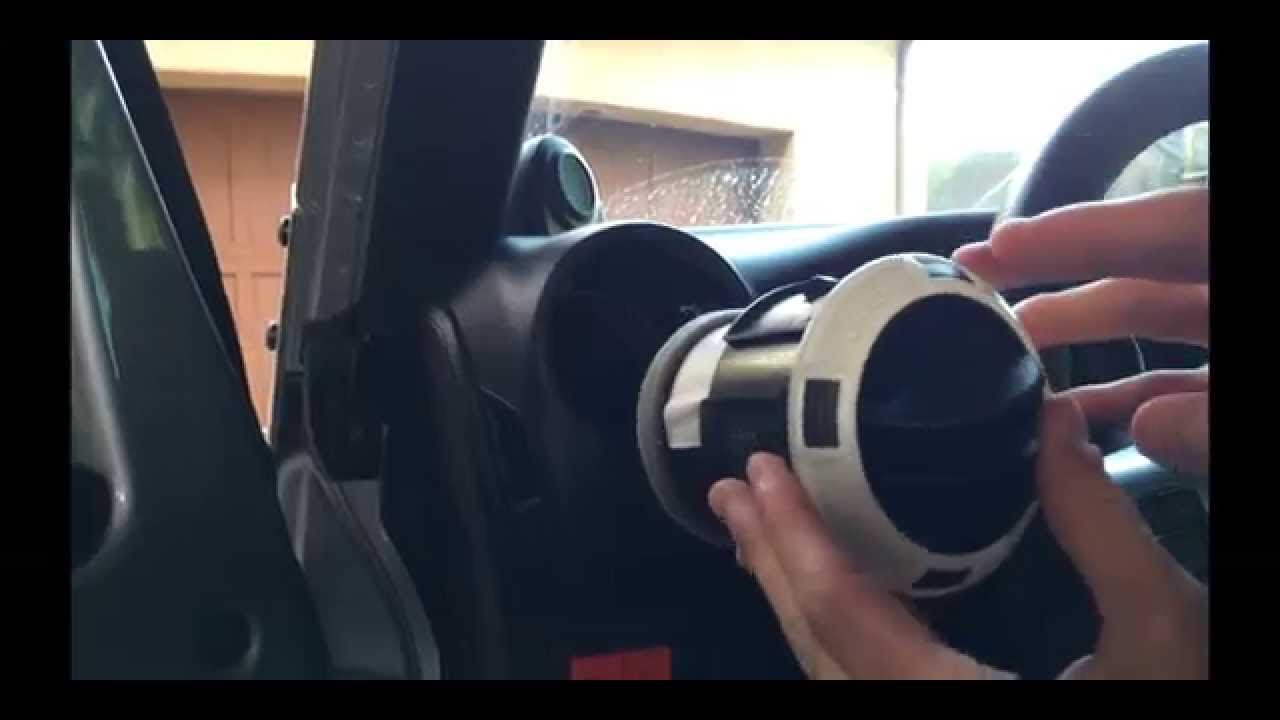 How To: Remove Jeep JK A/C Vents - YouTube