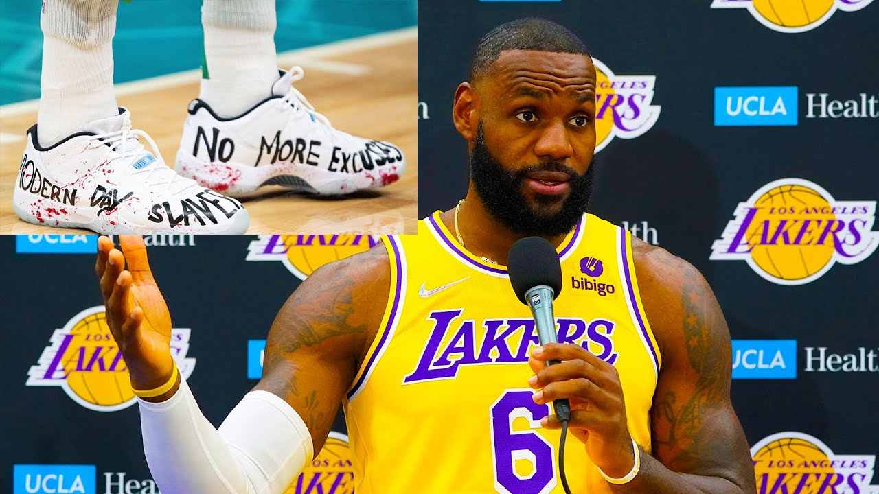enes kanter lebron james shoes
